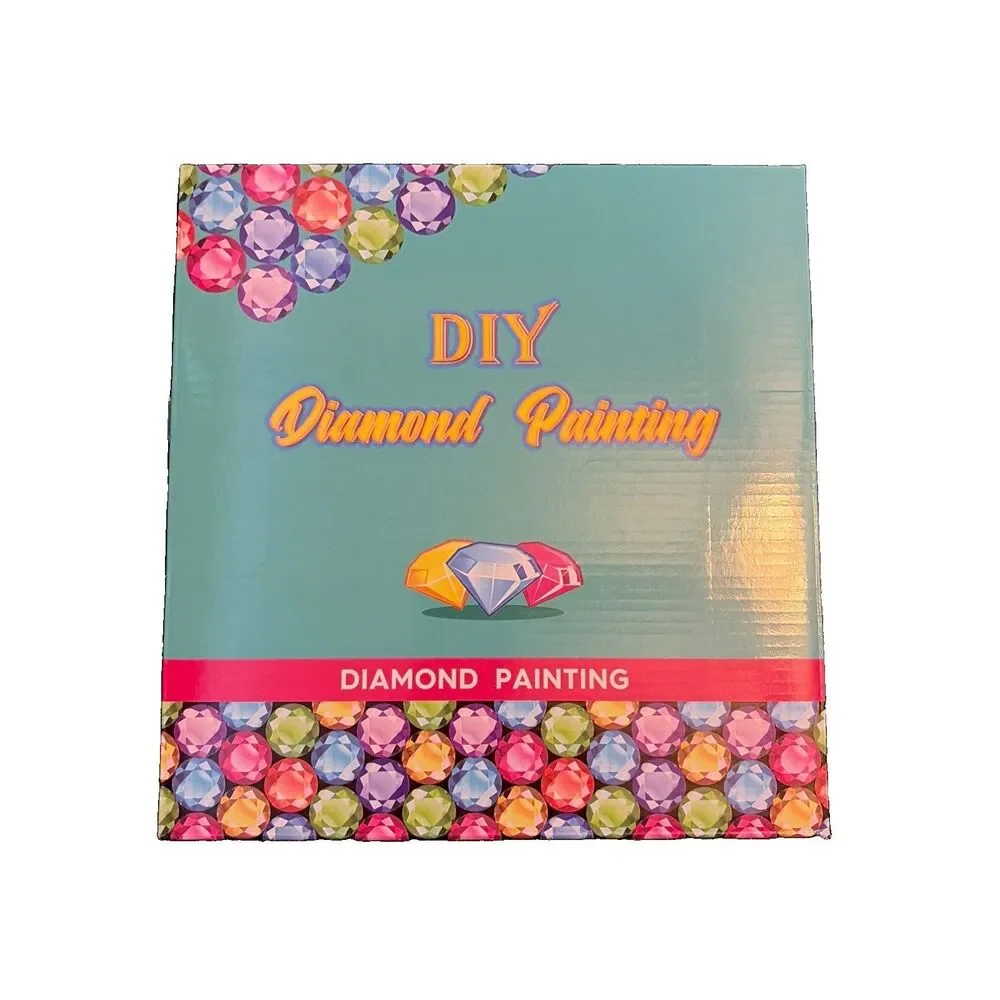 DIY Diamond Painting Wall Hanging Kit Patriotic Birds with American Flag